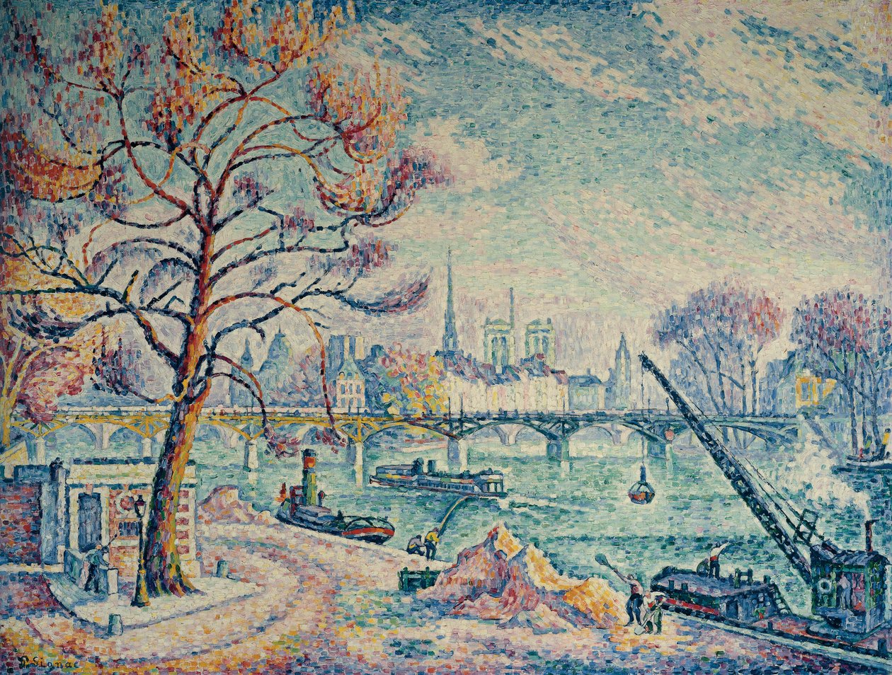 Pont des Arts tekijältä Paul Signac