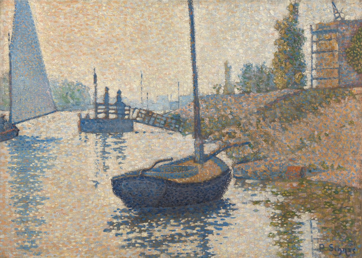 Félicitén ponttoni Asnièresissa tekijältä Paul Signac