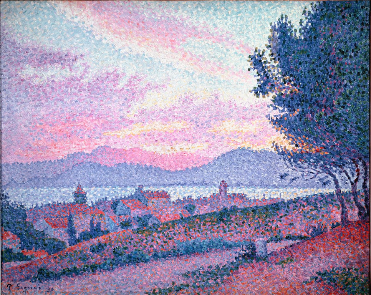 Saint Tropez (1863-1935) tekijältä Paul Signac