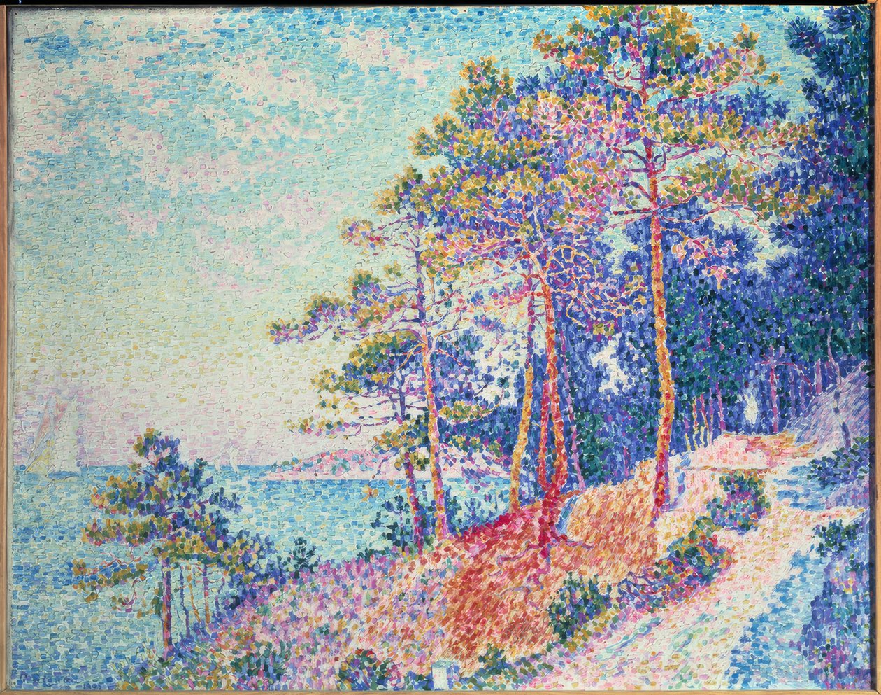 Saint Tropez, Der Zollpfad tekijältä Paul Signac