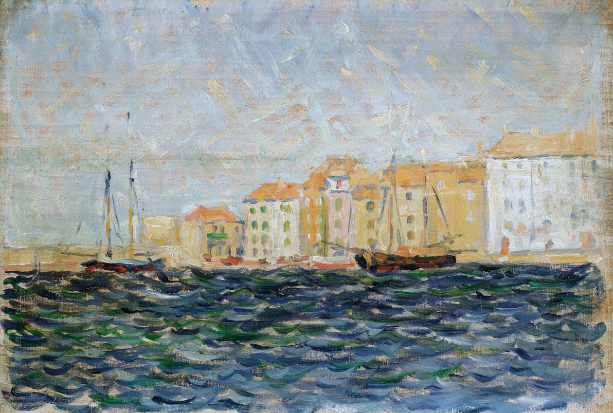 St. Tropezin satama tekijältä Paul Signac