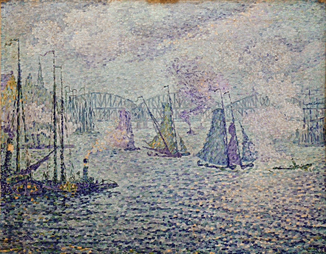 Rotterdamin satama tekijältä Paul Signac