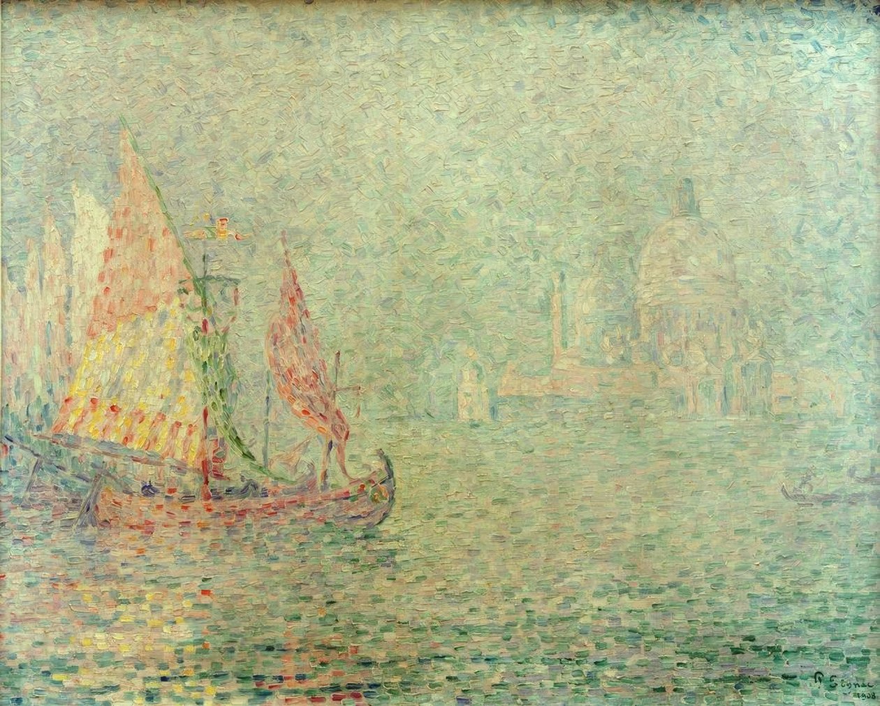 Venetsia, sumu tekijältä Paul Signac
