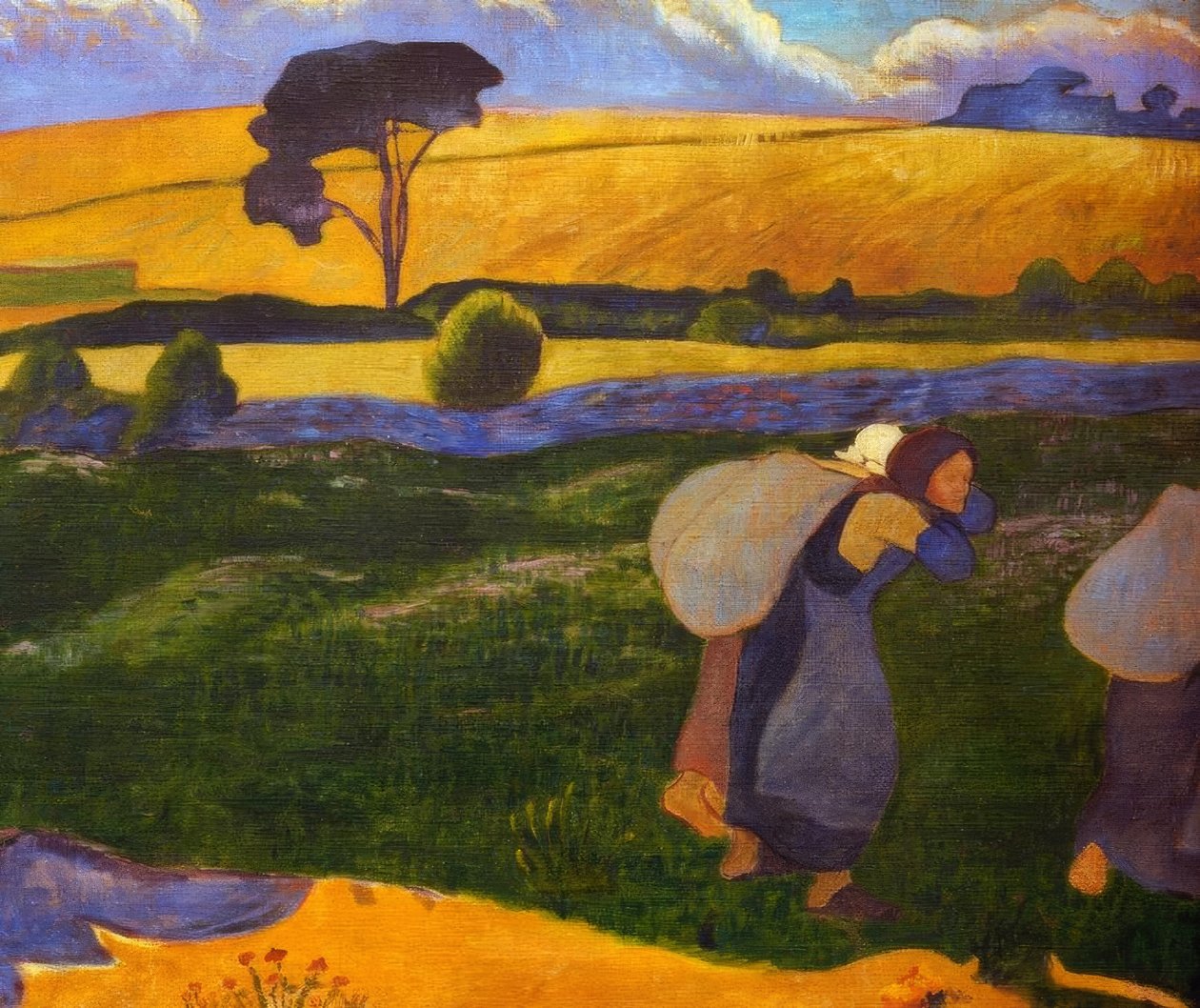 Les Lavandières à Bellangenet tekijältä Paul Sérusier