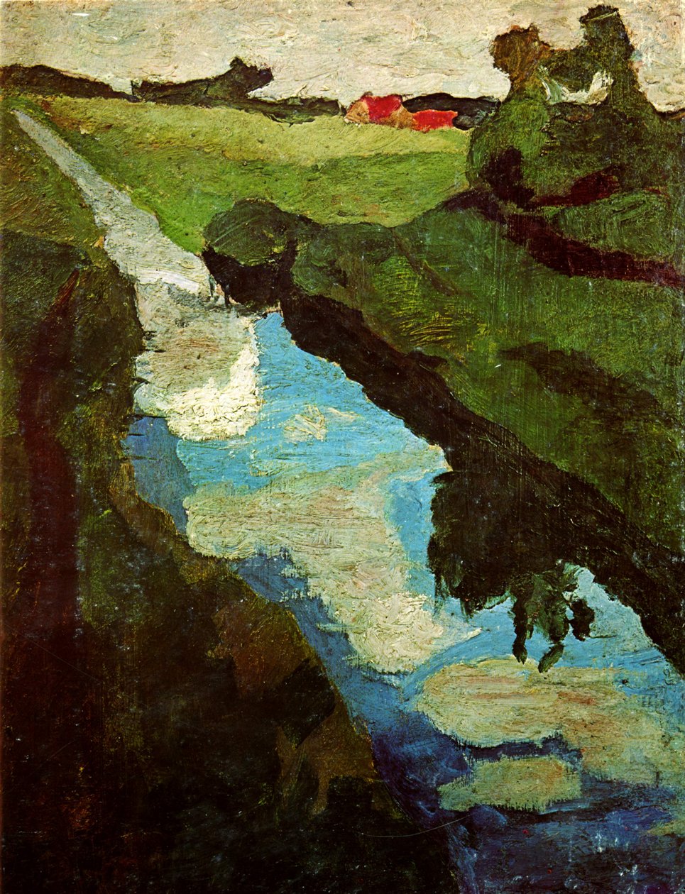 Moorgraben tekijältä Paula Modersohn Becker