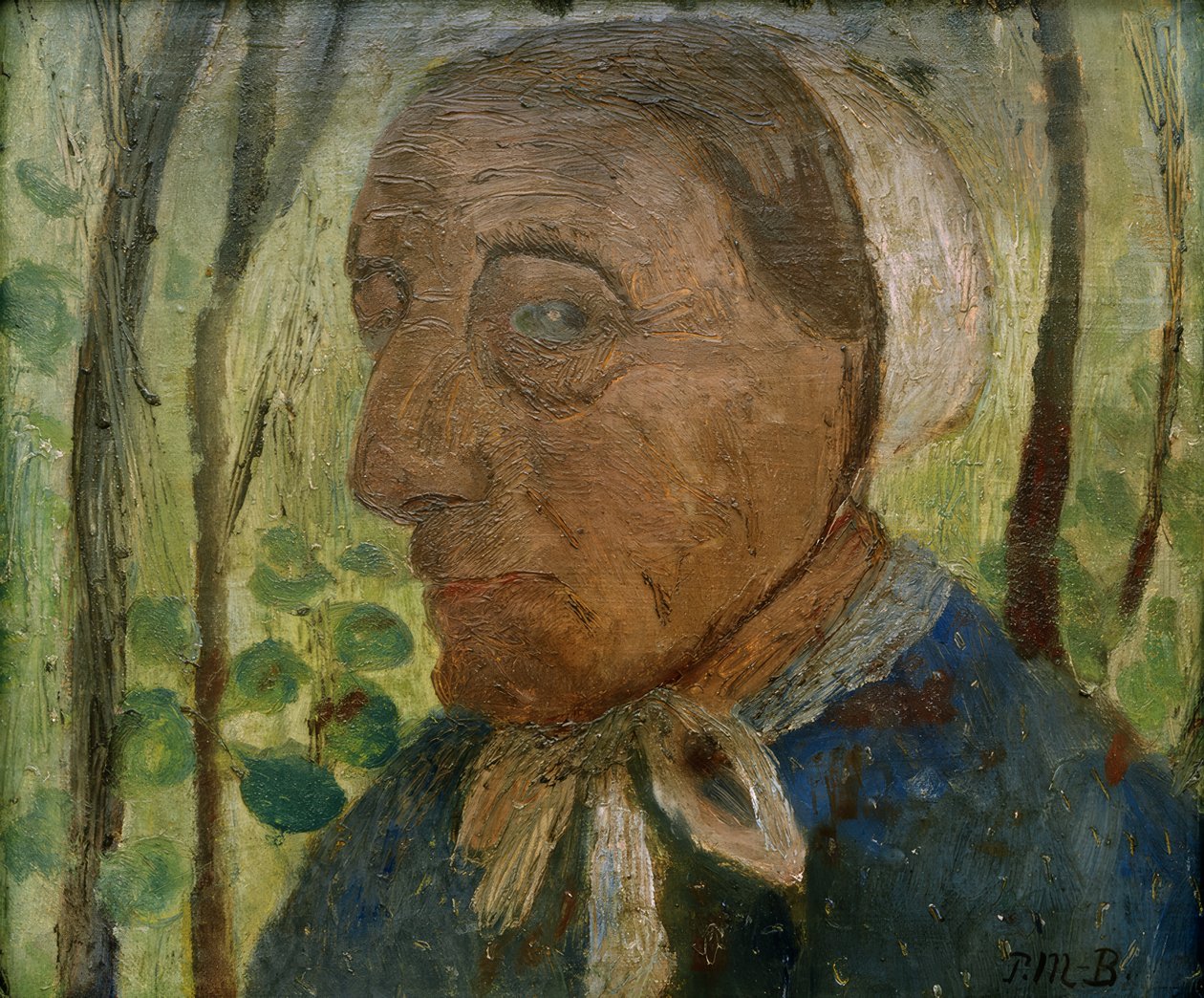 Vanha talonpoikanainen tekijältä Paula Modersohn Becker