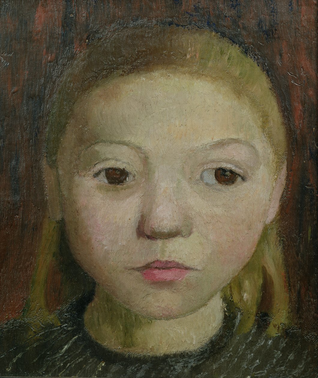 Tytön pää tekijältä Paula Modersohn Becker