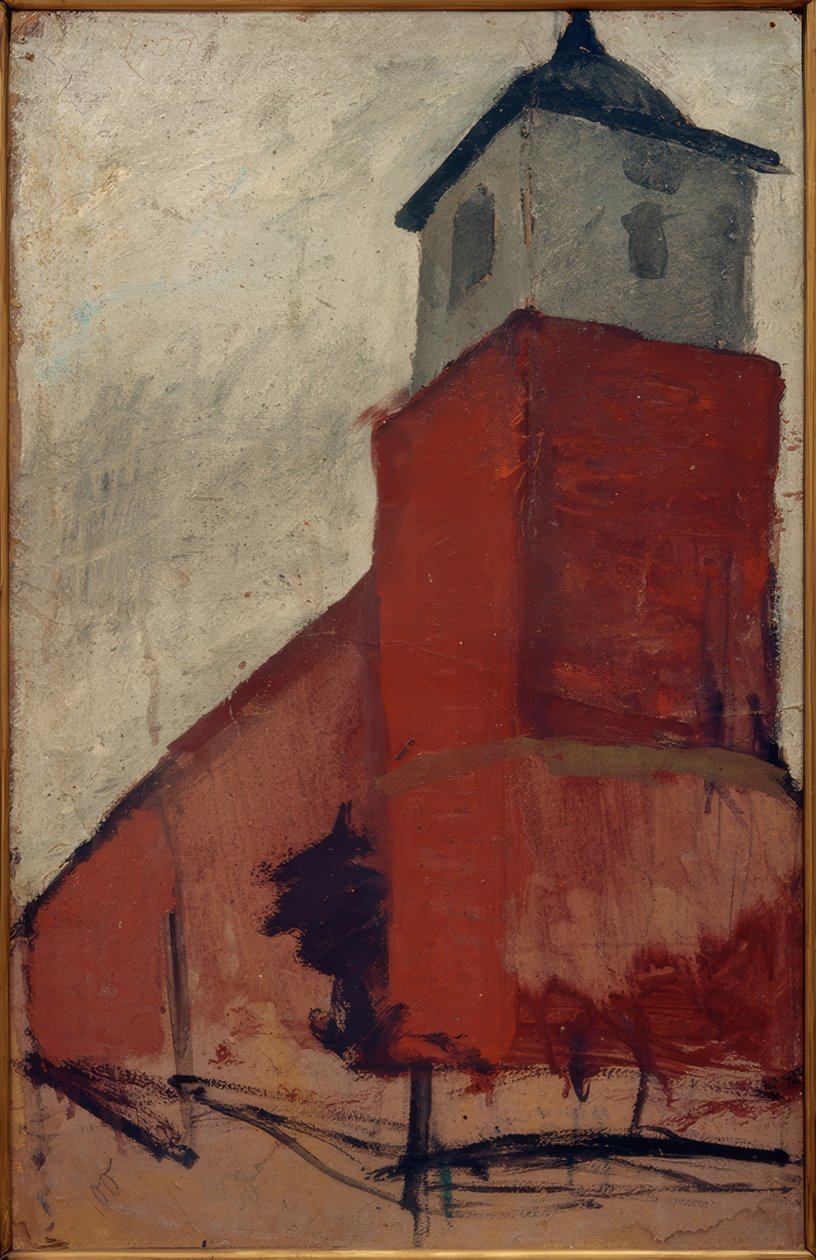 Worpsveden kirkko tekijältä Paula Modersohn Becker