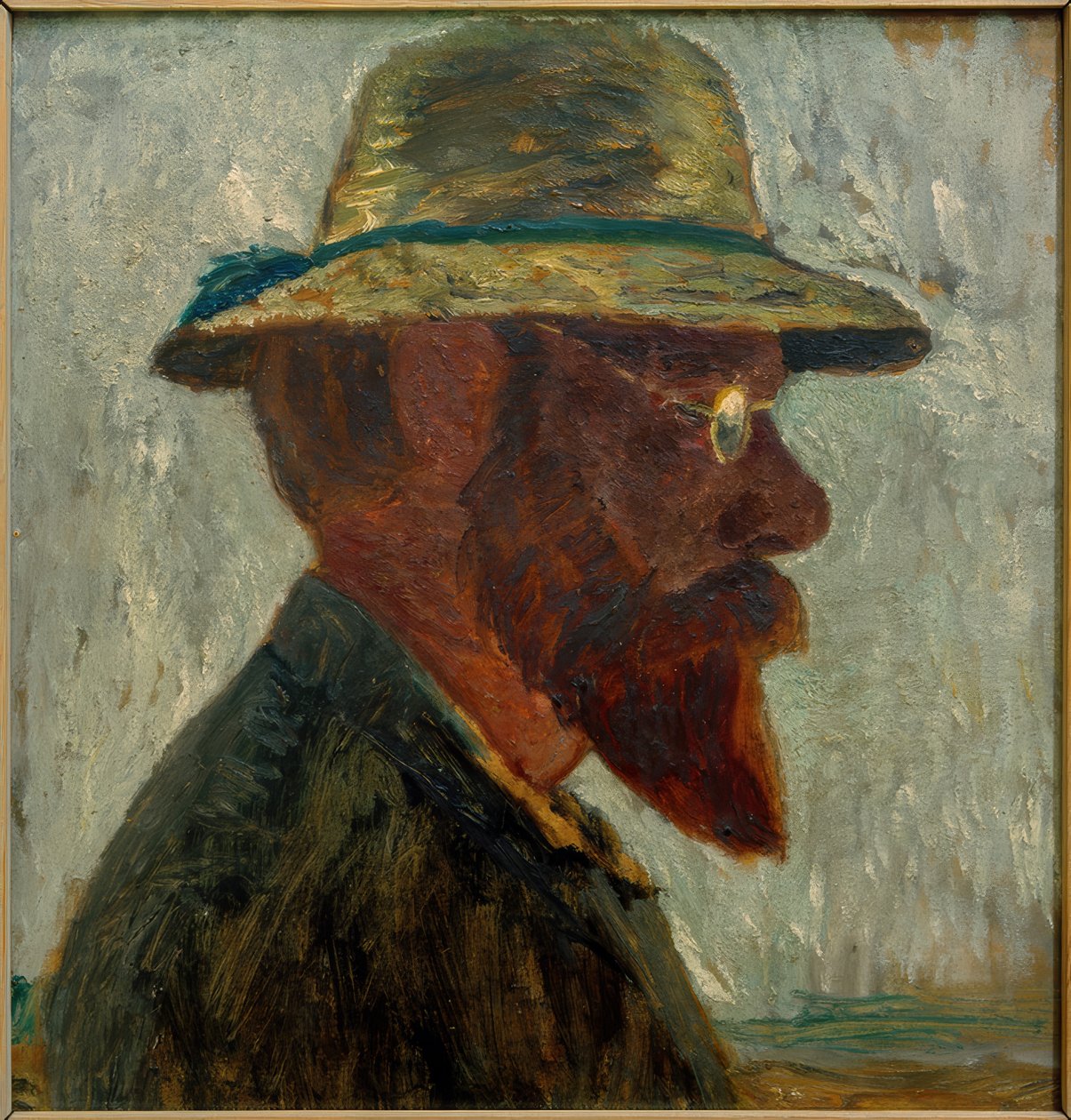 Maisema mäntyjen kanssa tekijältä Paula Modersohn Becker