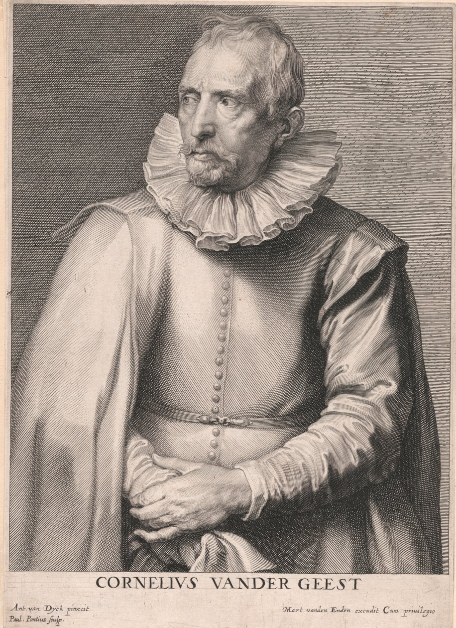 Cornelius van der Geest tekijältä Paulus Pontius