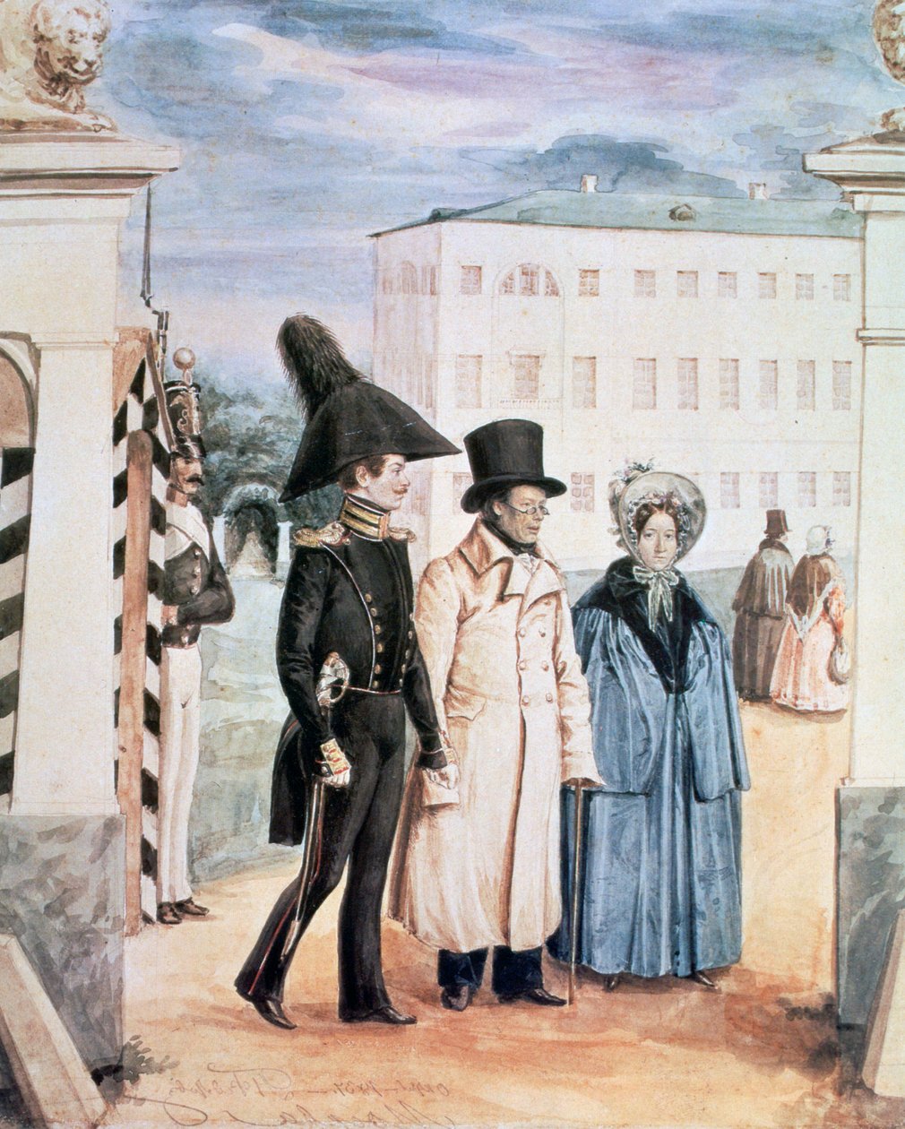 Kävelymatka, 1837 tekijältä Pavel Andreevich Fedotov