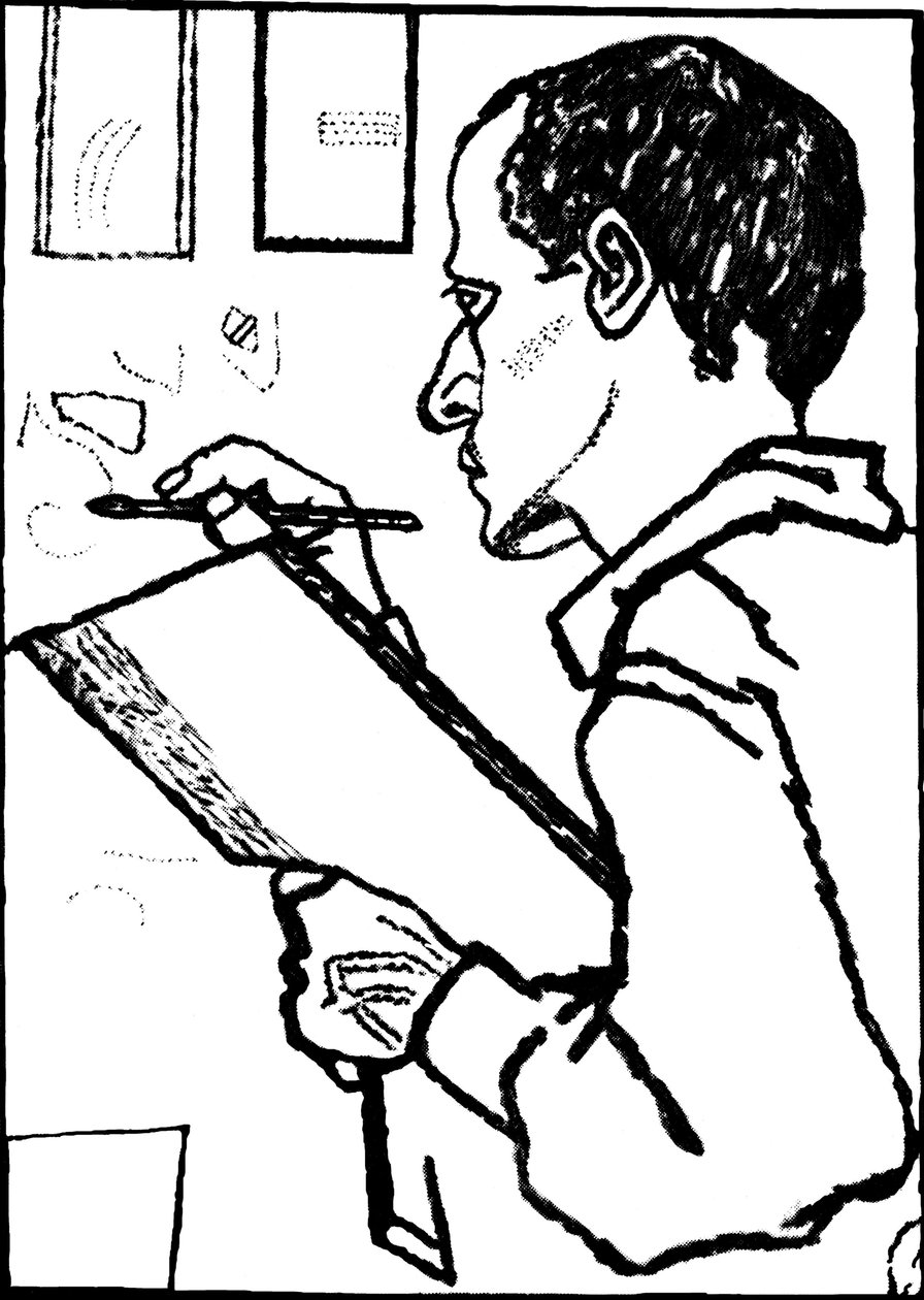 Omakuva, 1925. tekijältä Pawel Nikolajewitsch Filonow