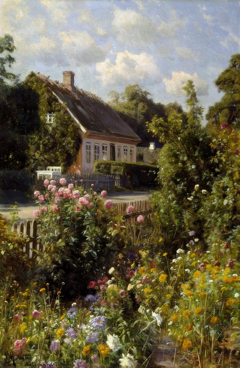 Blühender Vorgarten tekijältä Peder Monsted
