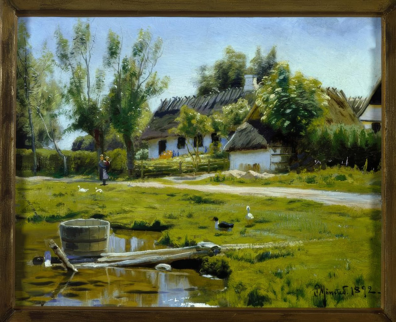 Maalaisidylli tekijältä Peder Monsted