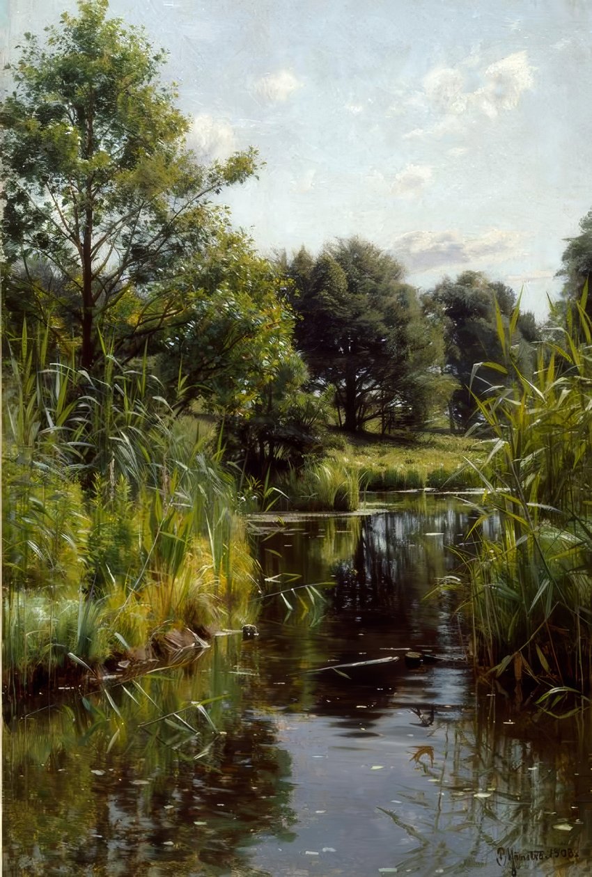 Ruoko järvellä tekijältä Peder Monsted