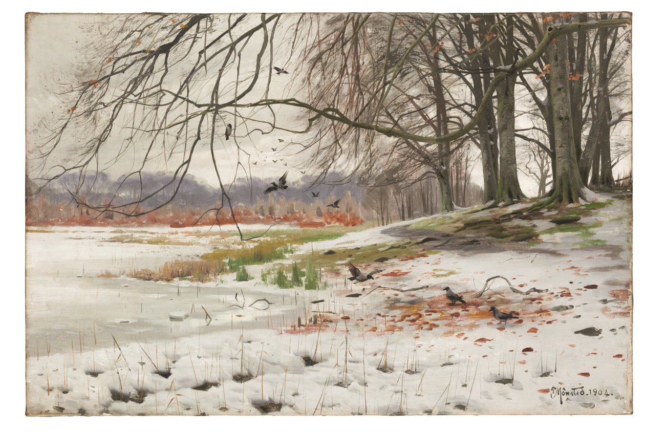 Luminen maisema tekijältä Peder Monsted