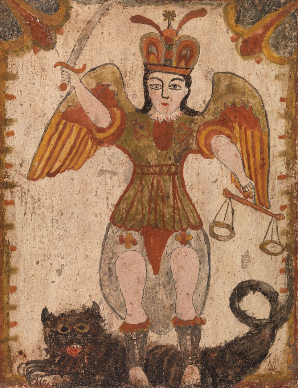 Arkkienkeli Pyhä Mikael (San Miguel) tekijältä Pedro Antonio Frésquis