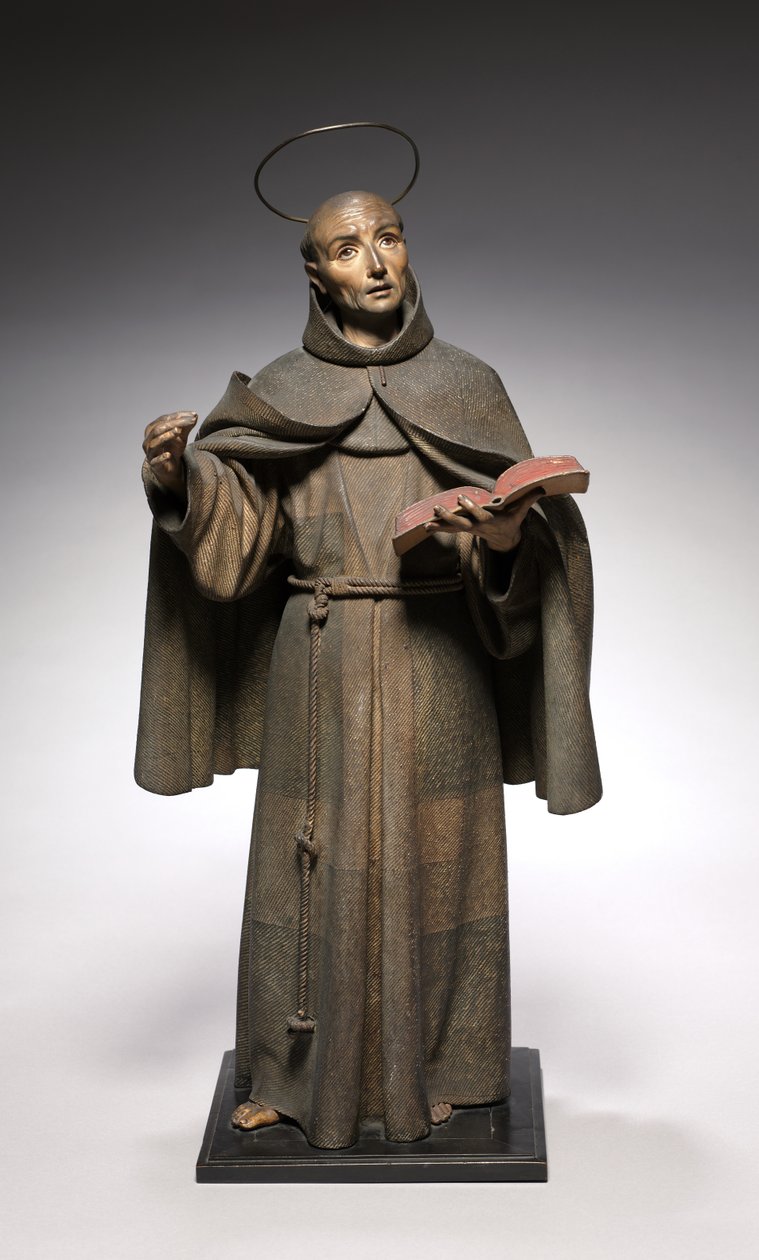 St. Louis Pietari Alcantaralainen, noin 1663-1670 tekijältä Pedro de Mena