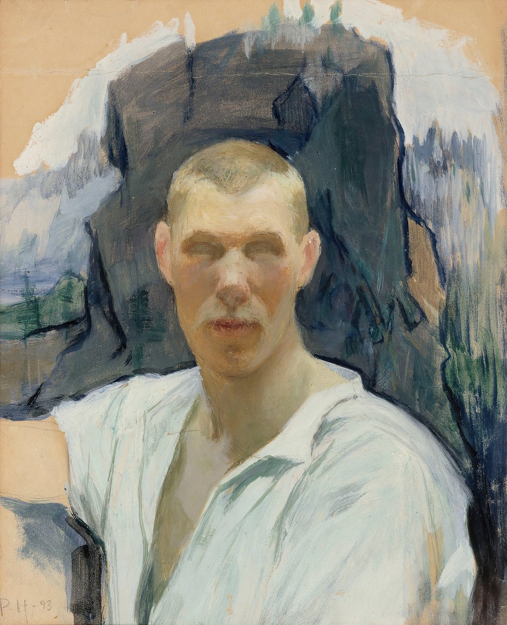 Omakuva, 1893. tekijältä Pekka Halonen