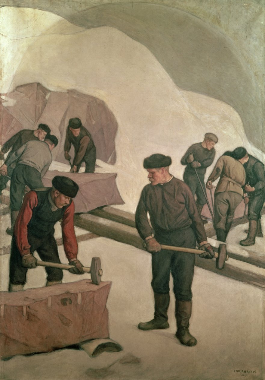 Stone Breakers, 1903 tekijältä Pekka Halonen