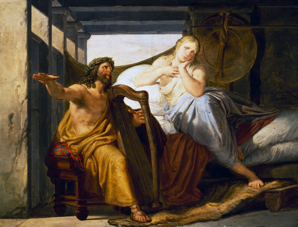 Ossian i Malvinafinnish tekijältä Pelagio Palagi