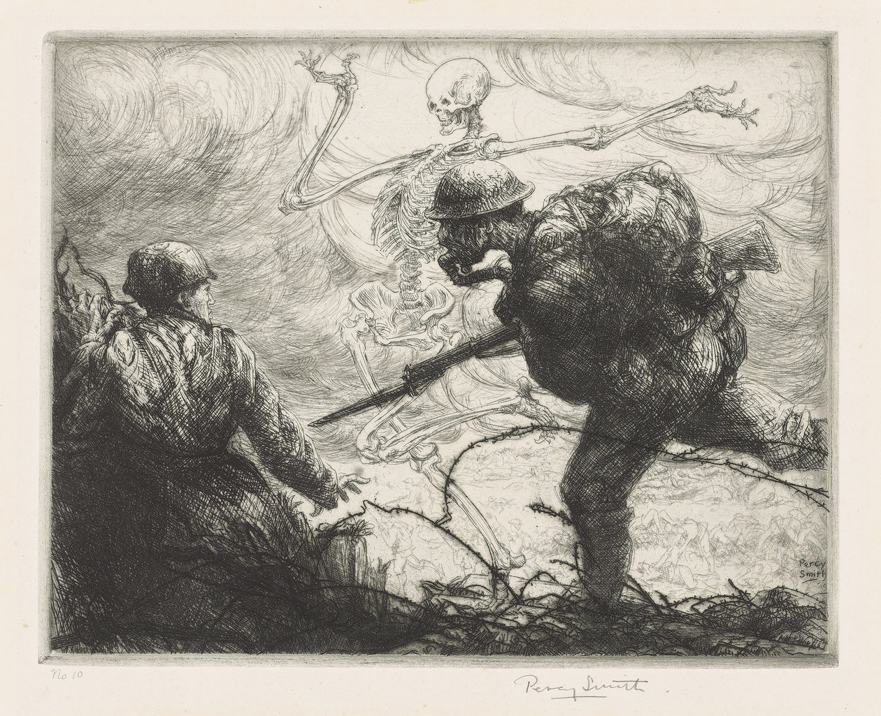 Kuolemantanssi 1914-1918 tekijältä Percy John Delf Smith
