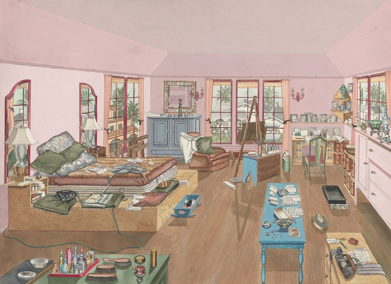 Makuuhuone, 1940, 19351942. tekijältä Perkins Harnly