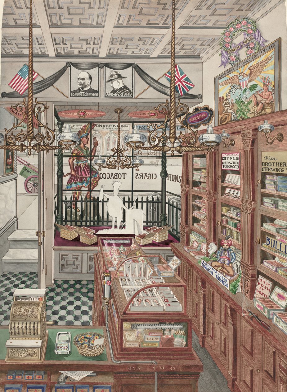 Sikarikauppa, 1901, 19351942. tekijältä Perkins Harnly