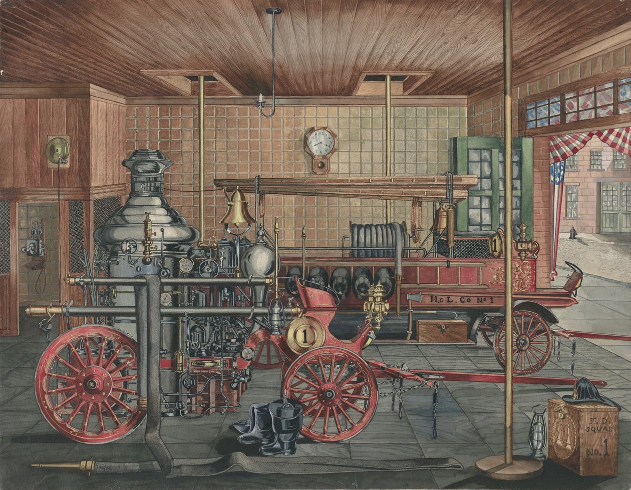 Paloasema, 19351942. tekijältä Perkins Harnly