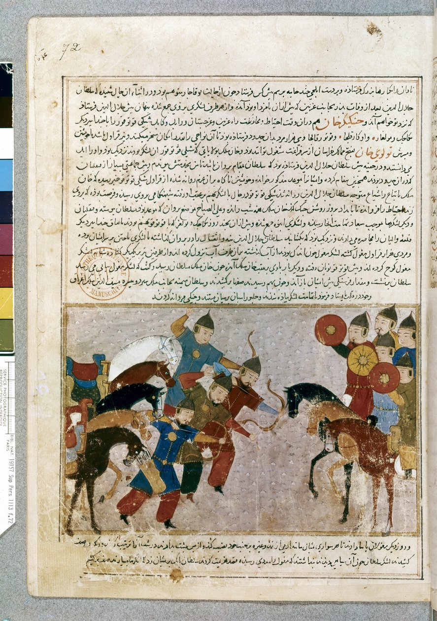 MONGOLIEN VALTAKUNTA: Mongolien armeija tunkeutuu Länsi-Aasiaan. tekijältä Persian School