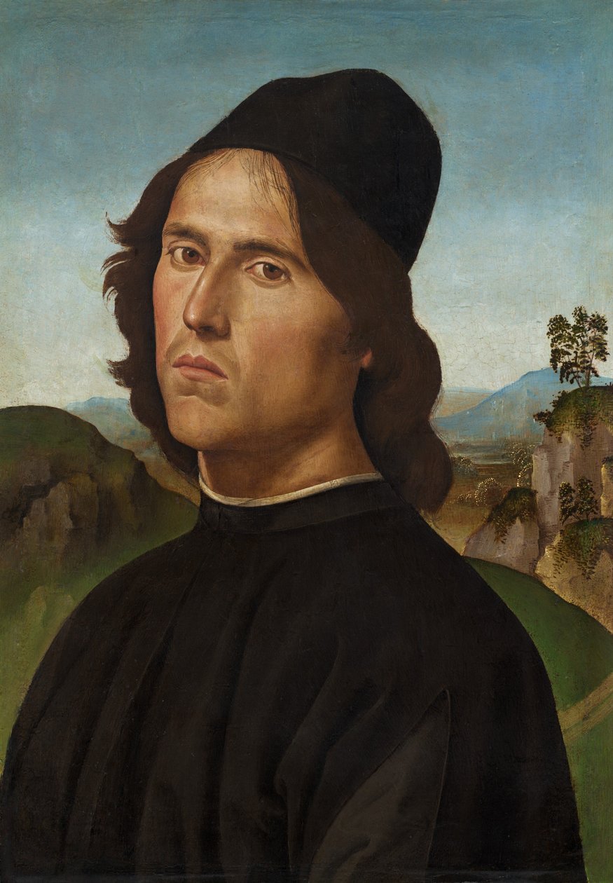 Lorenzo di Credin muotokuva, 1488. tekijältä Perugino