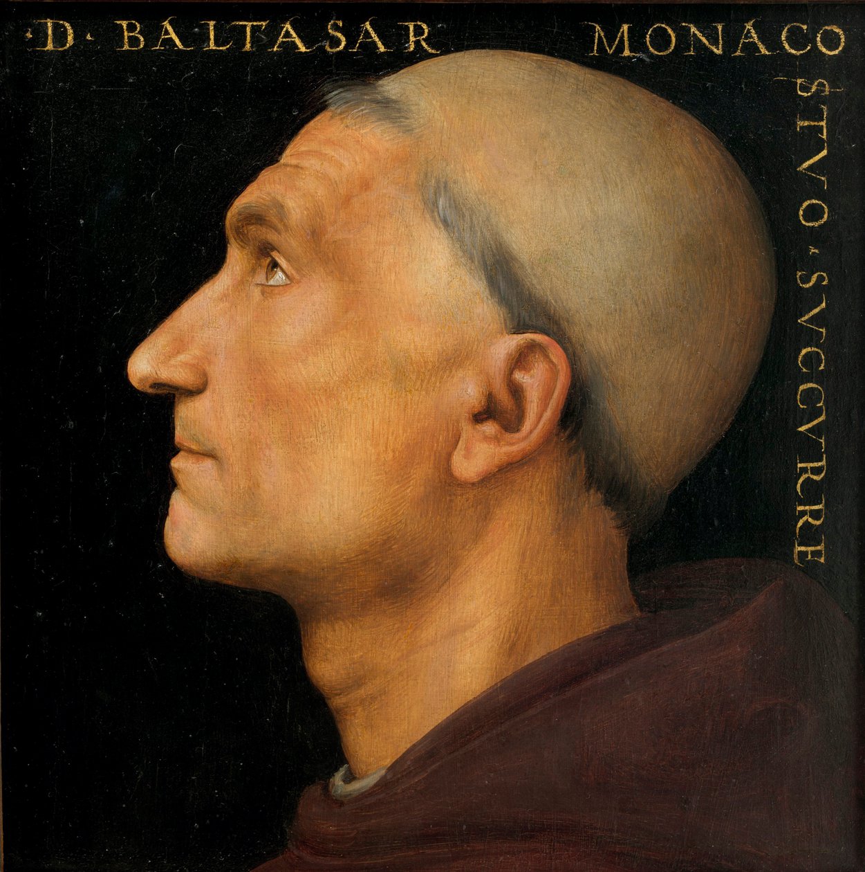 Retrat del monjo Baldassarre. finlandès tekijältä Perugino