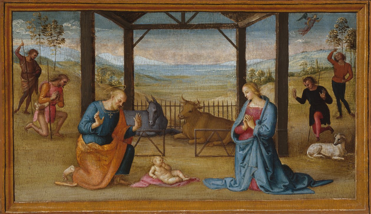 Syntymä, 150005. tekijältä Perugino