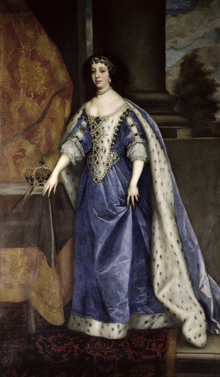 Katariina Braganzasta (1638-1705) tekijältä Peter Lely