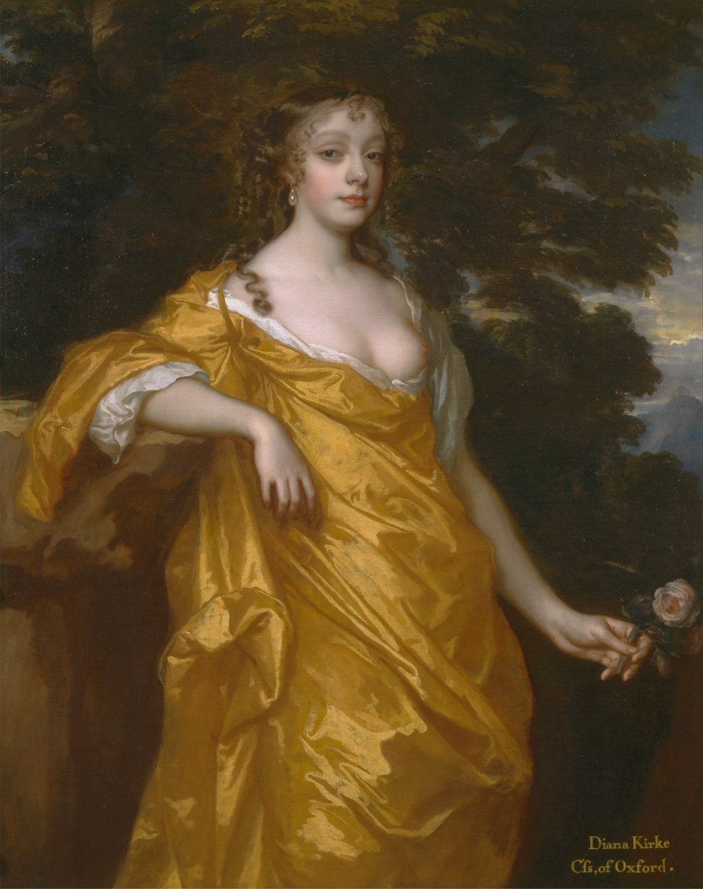 Diana Kirke, myöhemmin Oxfordin kreivitär tekijältä Peter Lely