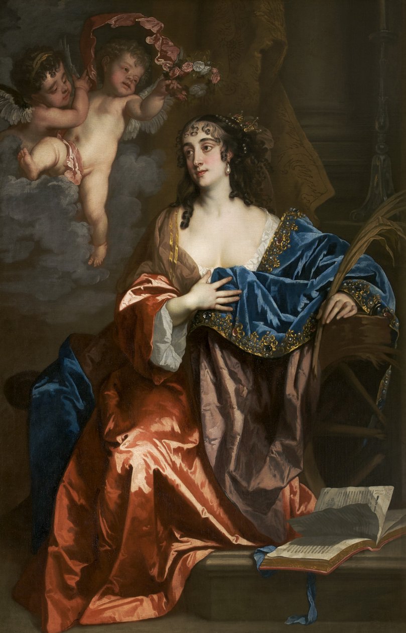 Eleanor Needham, Lady Byron, Saint Catherine, n. 1663-64 tekijältä Peter Lely
