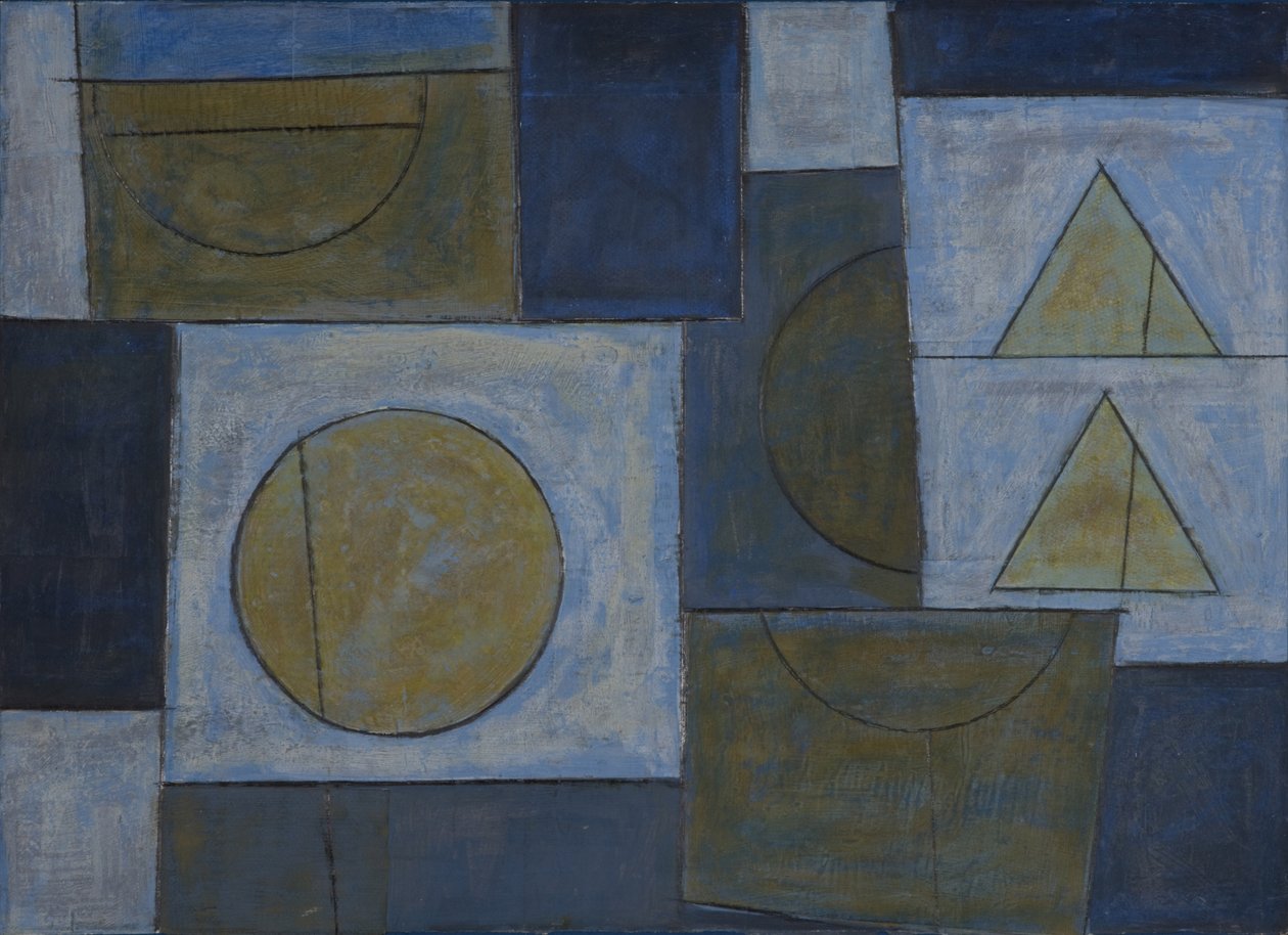Uctio No.10 Lamorna, 2002 (kollaasi ja akryyli) tekijältä Peter McClure