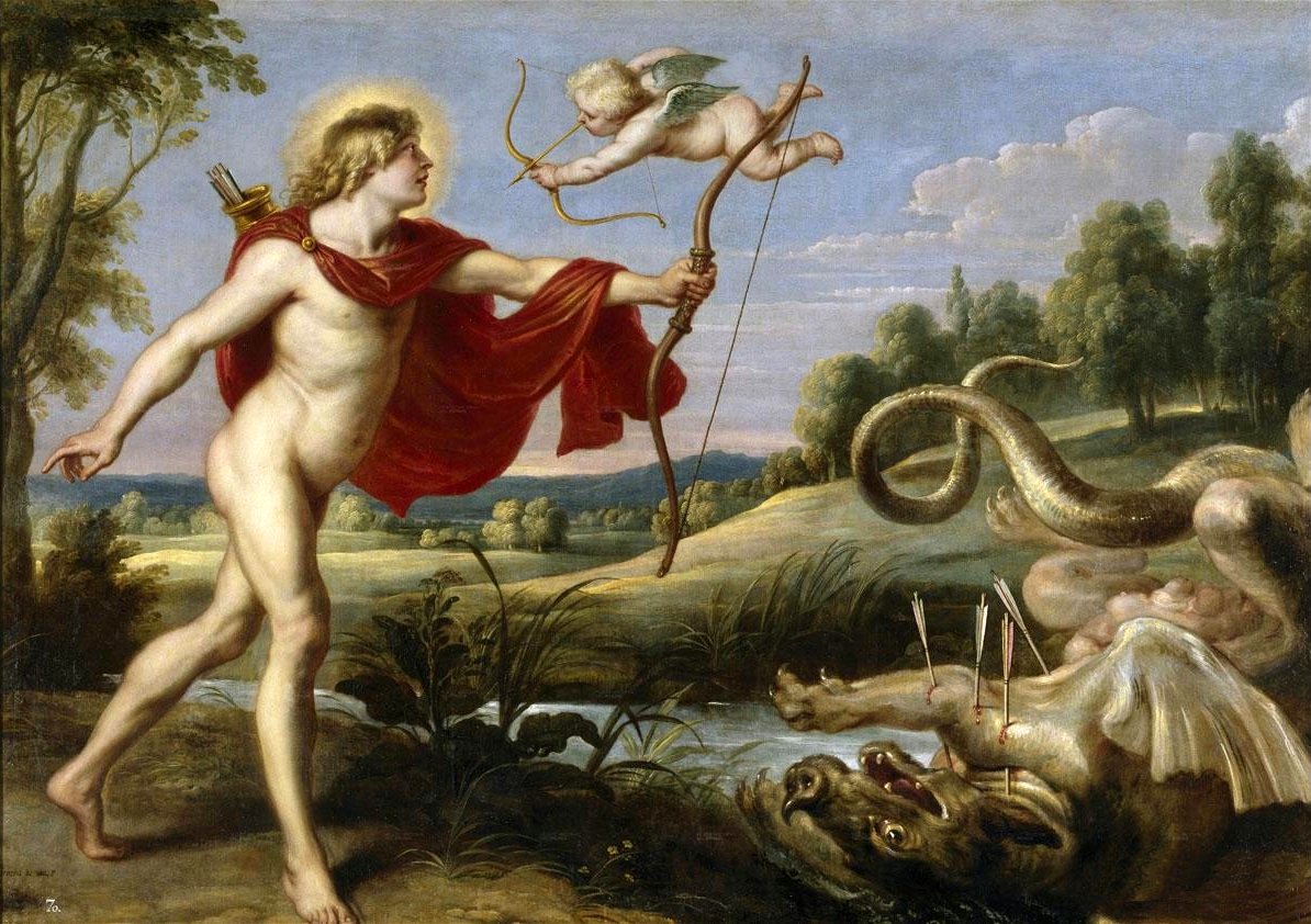 Apollo ja Python tekijältä Peter Paul Rubens