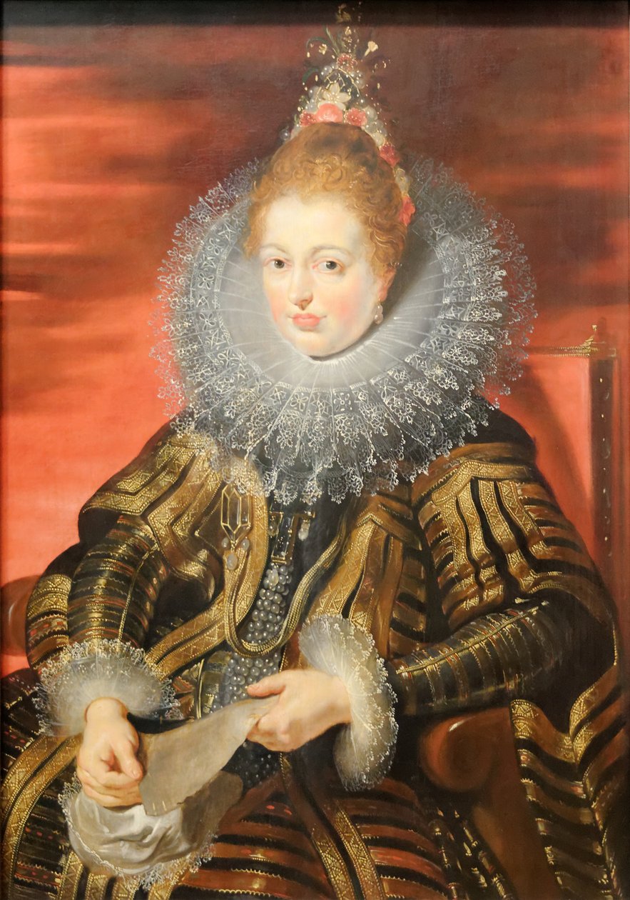 Infante Clara Eugénie tekijältä Peter Paul Rubens