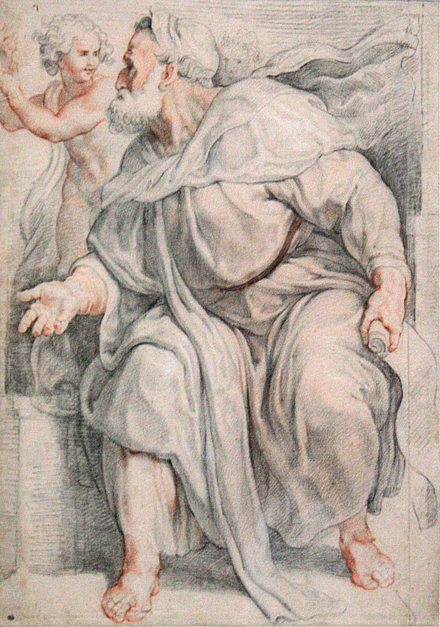 Le Prophète Ézéchiel tekijältä Peter Paul Rubens