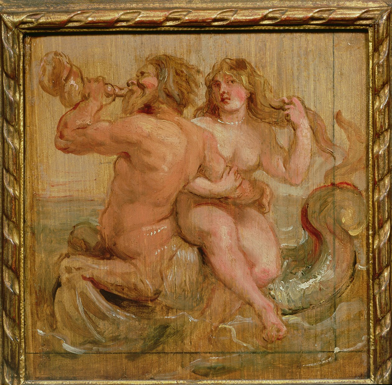 Nereid ja Triton, 1636 tekijältä Peter Paul Rubens
