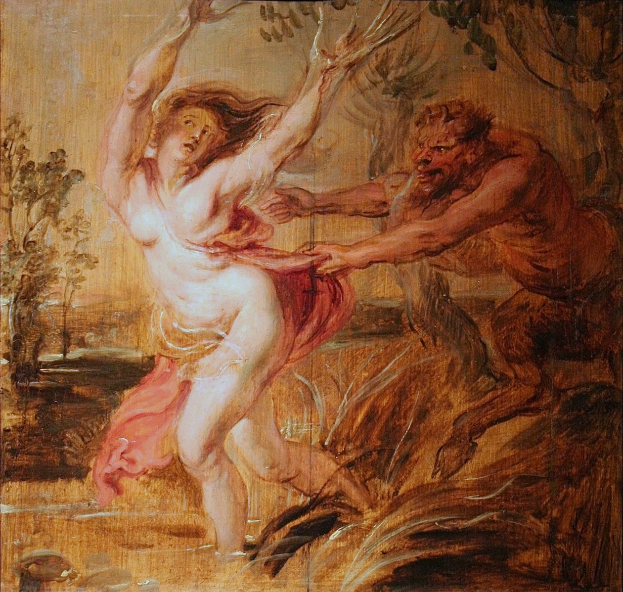 Pan ja Syrinx tekijältä Peter Paul Rubens