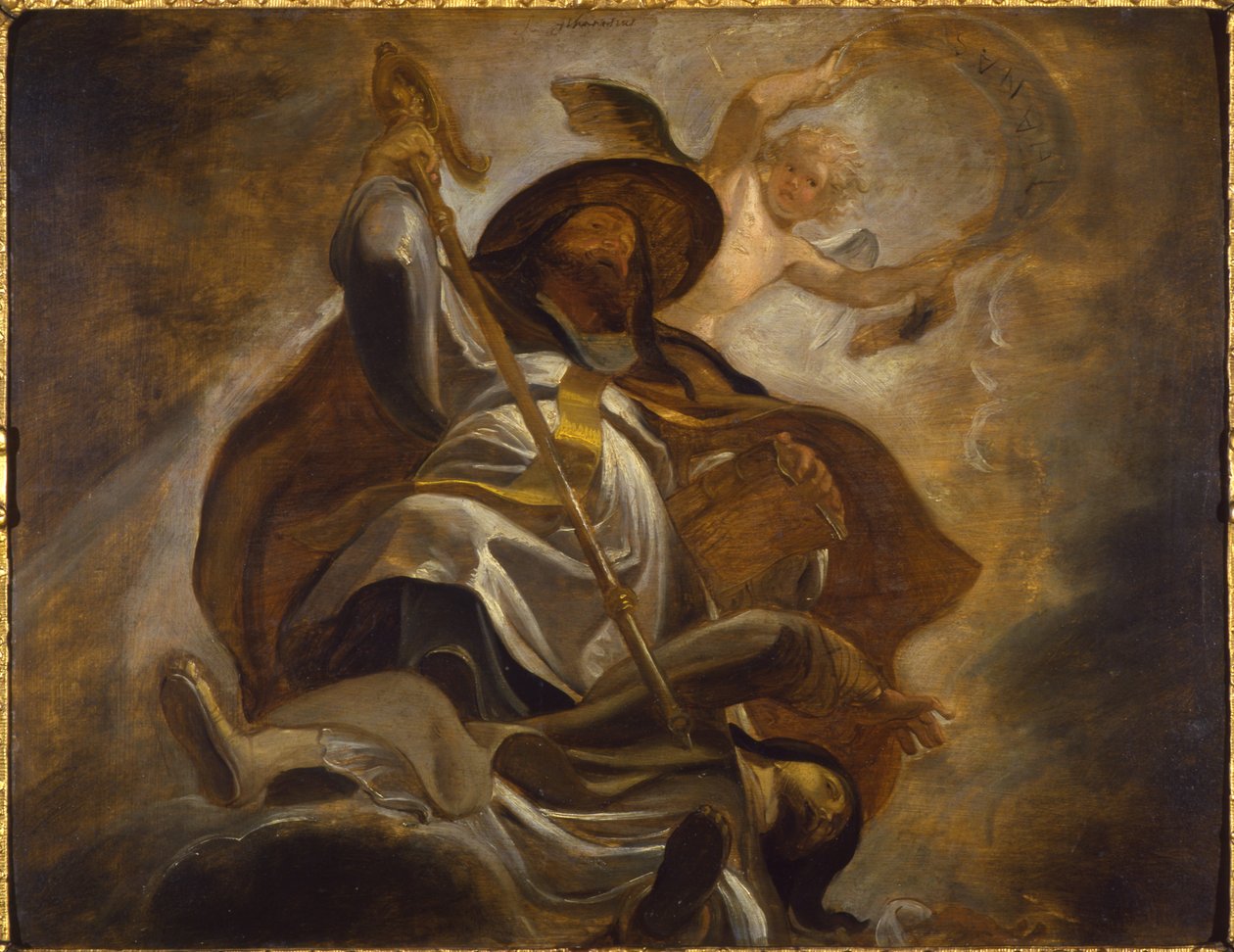 Pyhä Athanasius, 1620 tekijältä Peter Paul Rubens