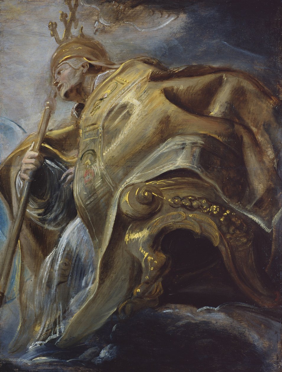 Pyhä Gregorius Suuri (n. 540–604) 1620 tekijältä Peter Paul Rubens