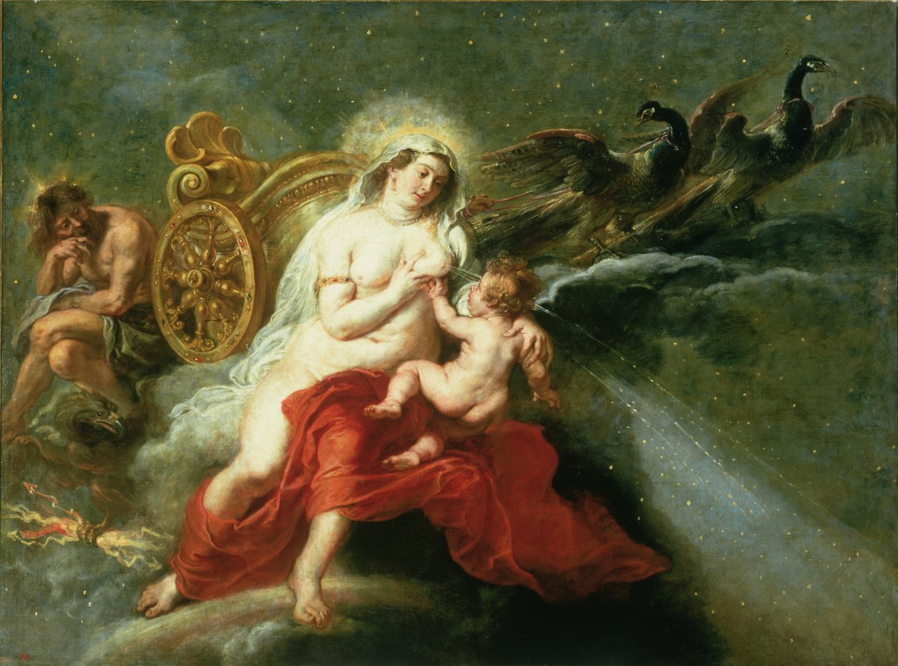 Linnunradan synty, 1668 tekijältä Peter Paul Rubens