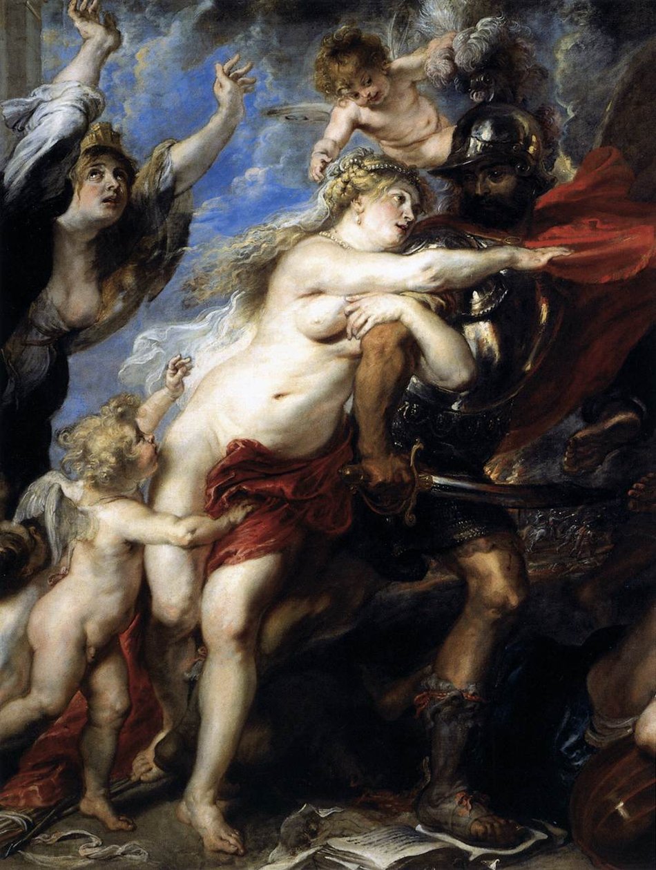 Sodan seuraukset (yksityiskohta) tekijältä Peter Paul Rubens