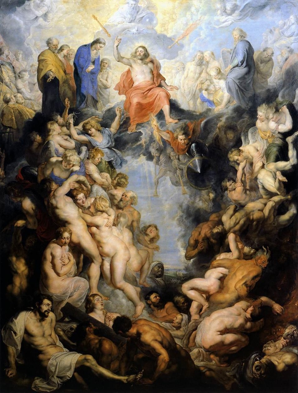 Viimeinen tuomio tekijältä Peter Paul Rubens