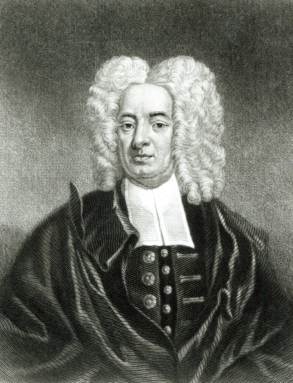 Cotton Mather (1663-1728), kaiverrettu Charles Edward Wagstaff (s.1808) ja J. Andrews tekijältä Peter Pelham
