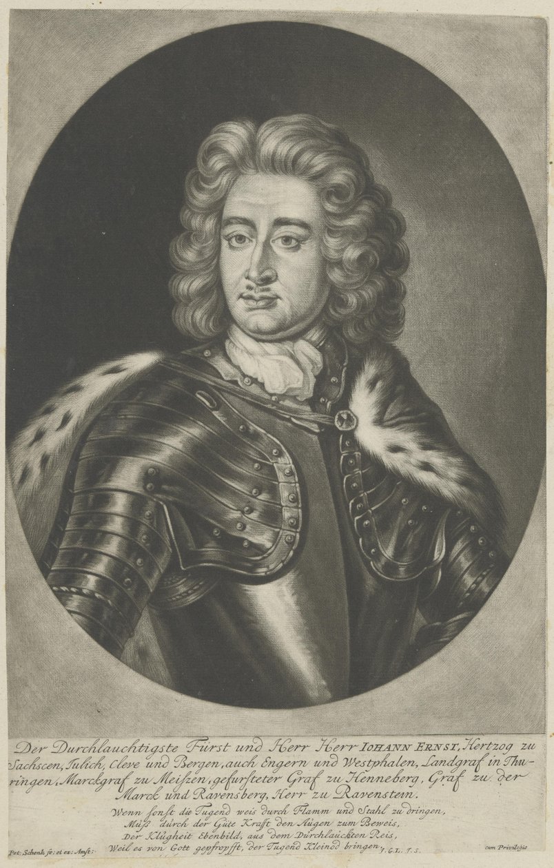 Johann Ernst tekijältä Peter Schenk the Elder
