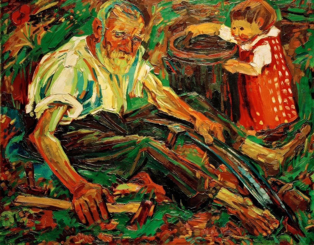 Viikate (Isäni) tekijältä Peter August Böckstiegel